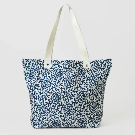 Saco em lona Aladero azul bolsas-de-praia