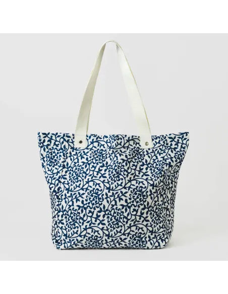 Saco em lona Aladero azul bolsas-de-praia