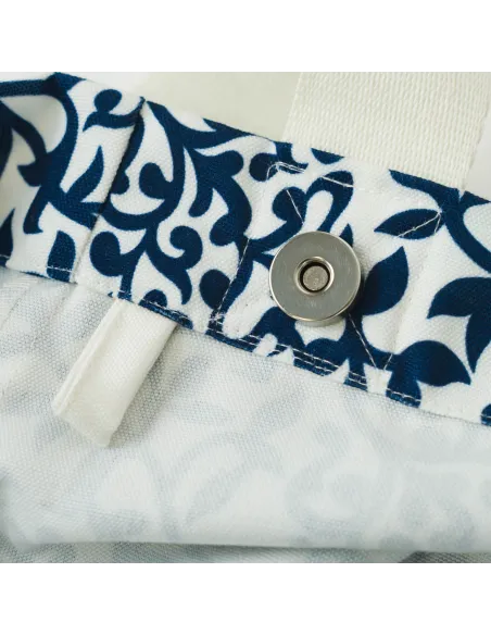 Saco em lona Aladero azul bolsas-de-praia