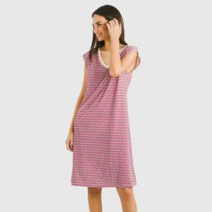 Vestido curto manga fluida... 2