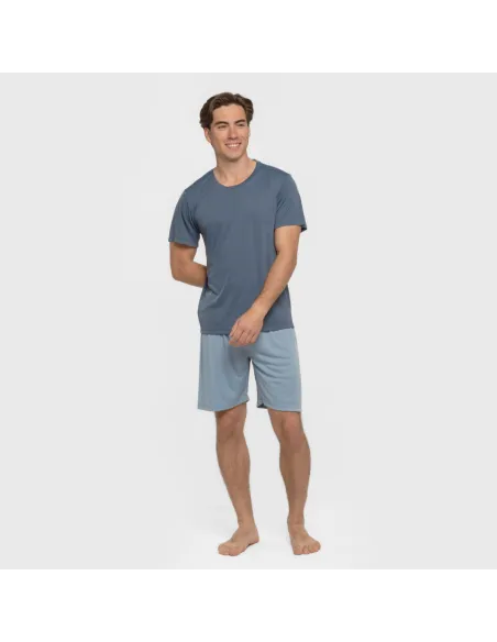 Calções desportivos técnico homem liso roupa-para-estar-por-casa