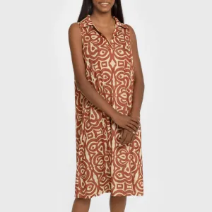 Vestido curto com gola e... 2