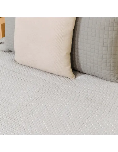 Colcha duplo tecido jacquard Malha colchas-e-edredoes