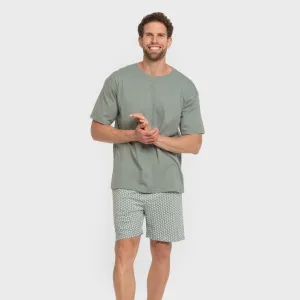 Pijama curto algodão homem... 2