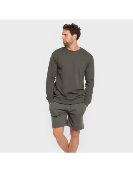 Camisola básica desportiva homem roupa-para-estar-por-casa