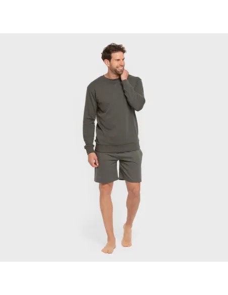Camisola básica desportiva homem roupa-para-estar-por-casa