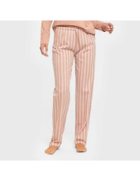 Pijama algodão Raya Marsella rosa keike pijamas-compridos-de-mulher