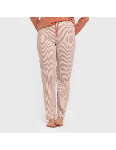 Pijama algodão Raya Mozarabe caldera pijamas-compridos-de-mulher