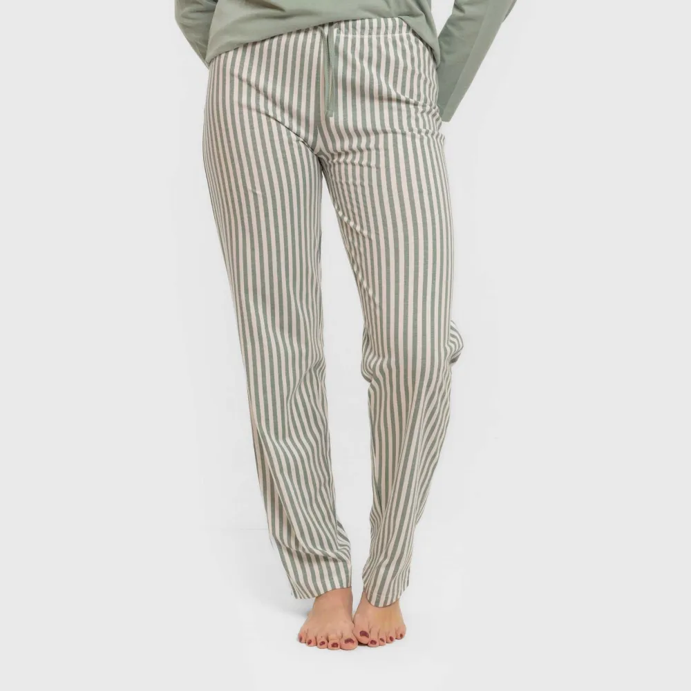 Pijama algodão Raya Kodac verde keike pijamas-compridos-de-mulher