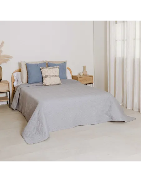 Colcha bouti efeito desgaste cama-90