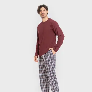 Pijama algodão homem Cuadro...