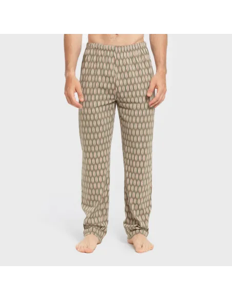 Pijama algodão homem Arpani verde pijamas-compridos-homem