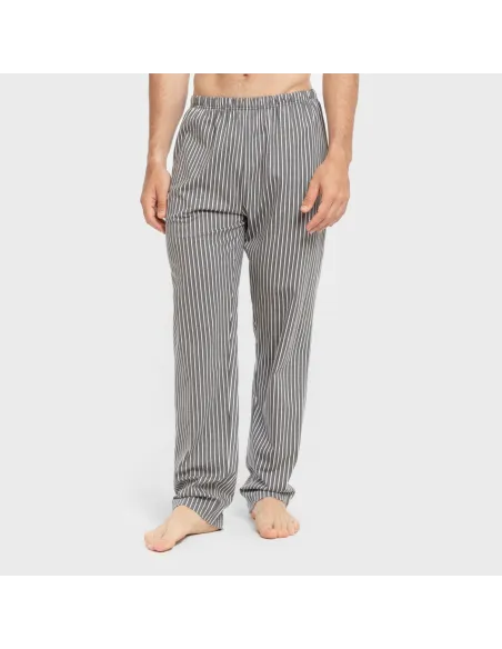 Pijama algodão homem Raya Hercules cinza pijamas-compridos-homem