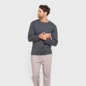 Pijama algodão homem Cuadro... 2