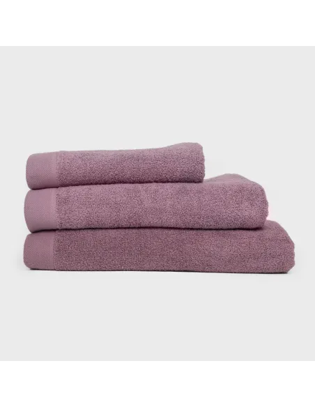 Toalha de banho 400gr duplo turco roxo toalhas-de-banho