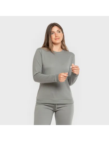 Camisola básica desportiva mulher roupa-para-estar-por-casa