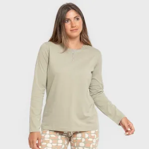 Pijama algodão Tebas verde... 2