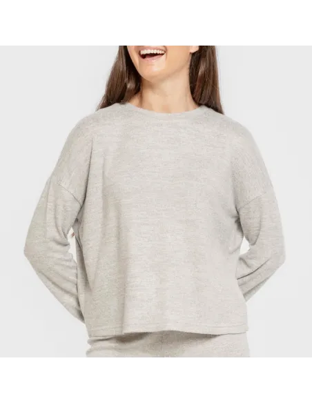 Pijama angorina liso roupa-para-estar-por-casa