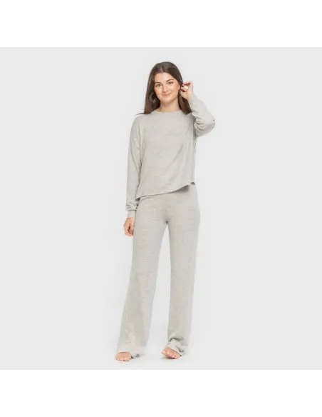Pijama angorina liso roupa-para-estar-por-casa