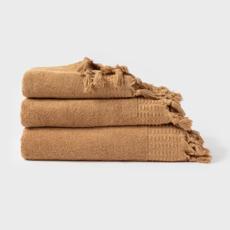 Toalha flecos lisa 550gr toalhas-e-roupoes-de-banho