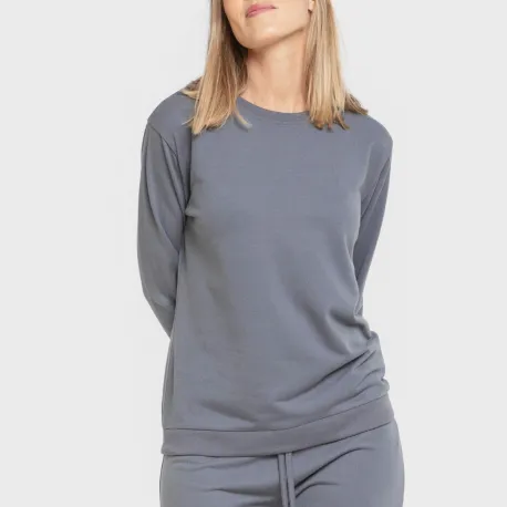 Camisola básica desportiva mulher roupa-para-estar-por-casa