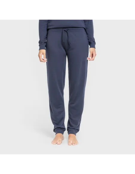 Calças compridas básicas desportivas mulher roupa-para-estar-por-casa