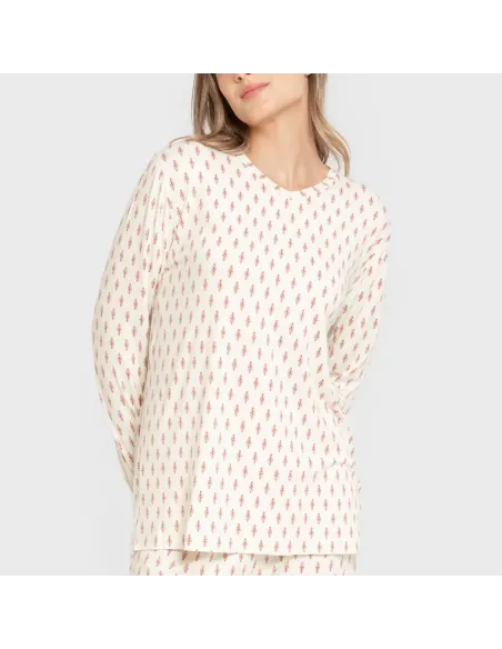 Pijama mulher soft Serbia malva rosa pijamas-compridos-de-mulher