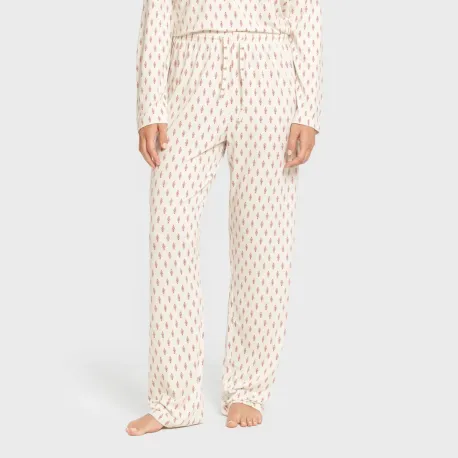 Pijama mulher soft Serbia malva rosa pijamas-compridos-de-mulher