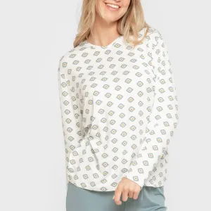 Pijama mulher soft Joy água... 2