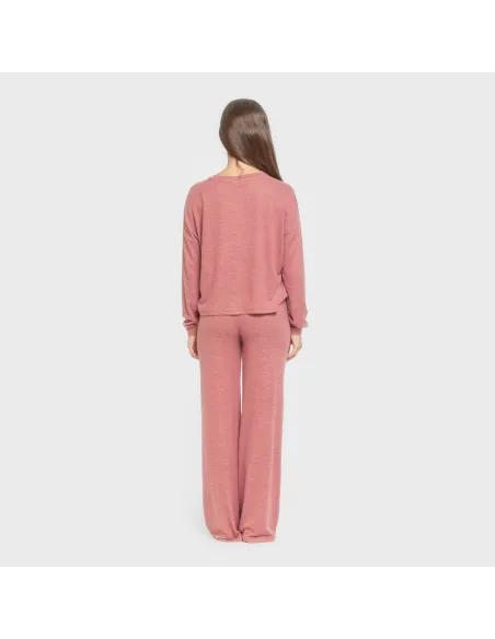 Pijama angorina liso roupa-para-estar-por-casa