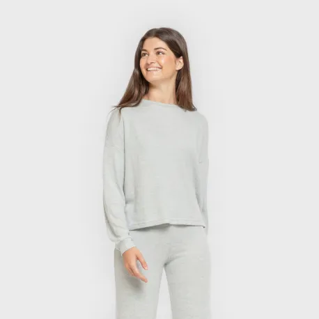 Pijama angorina liso roupa-para-estar-por-casa