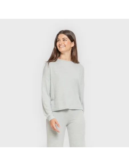 Pijama angorina liso roupa-para-estar-por-casa