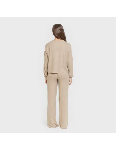 Pijama angorina liso roupa-para-estar-por-casa