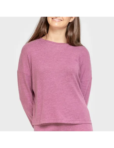 Pijama angorina liso roupa-para-estar-por-casa