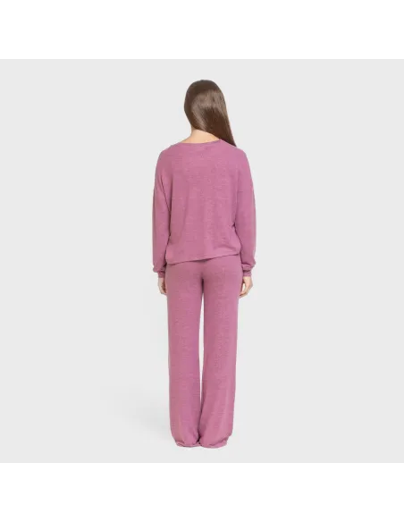 Pijama angorina liso roupa-para-estar-por-casa