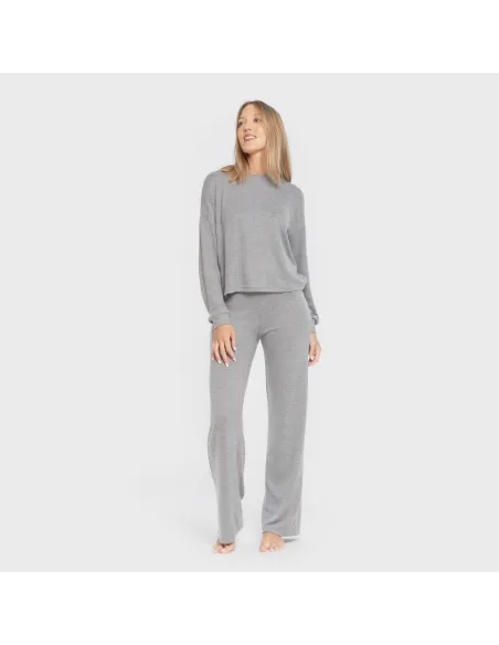 Pijama angorina liso roupa-para-estar-por-casa
