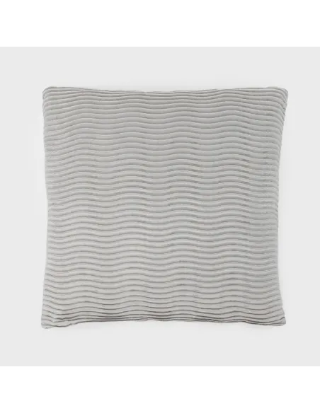 Almofada New Ondas veludo lisa 50x50 almofadas