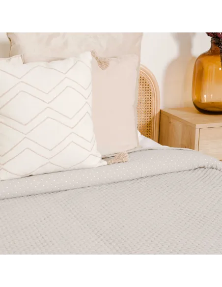 Colcha duplo tecido jacquard Punto colchas-e-edredoes