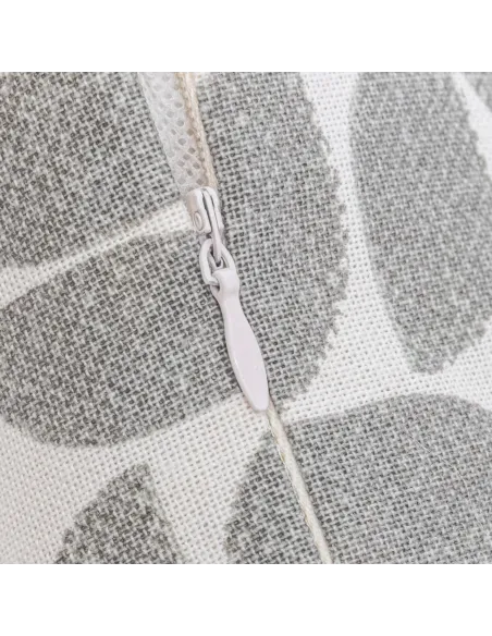 Almofada antimanchas Keira cinza 45x45 almofadas-decorativas-estampados