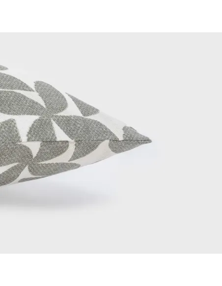 Almofada antimanchas Keira cinza 45x45 almofadas-decorativas-estampados