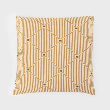 Almofada antimanchas Summa ocre 45x45 almofadas-decorativas-estampados