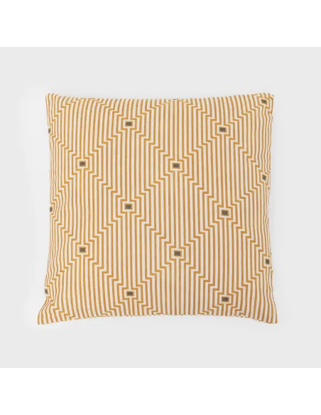 Almofada antimanchas Summa ocre 45x45 almofadas-decorativas-estampados