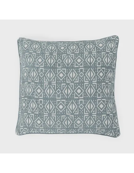 Almofada jacquard chenilla Tiberio verde francês almofadas-decorativas-estampados