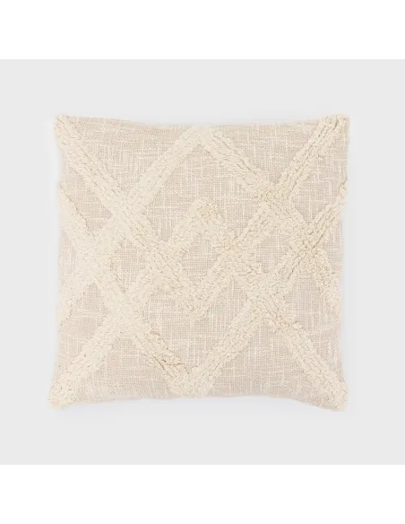 Almofada algodão Barbaro natural 45x45 almofadas-decorativas-estampados