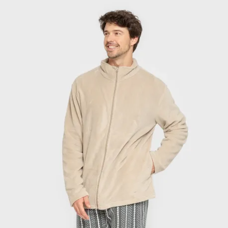 Casaco coral homem roupa-para-estar-por-casa