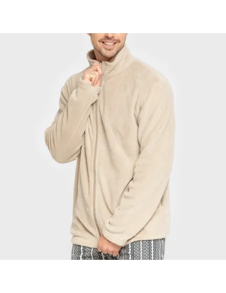 Casaco coral homem roupa-para-estar-por-casa