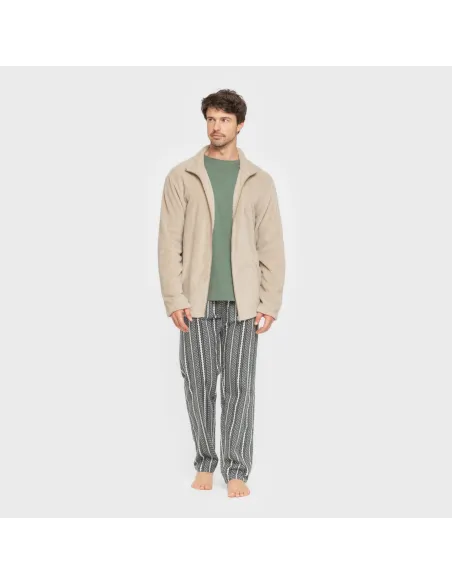 Casaco coral homem roupa-para-estar-por-casa