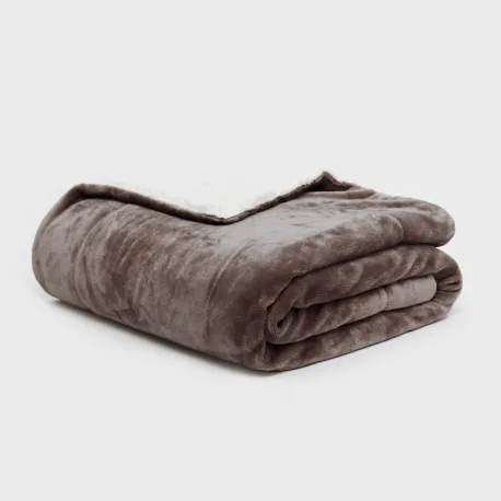 Manta velvet sherpa lisa mantas