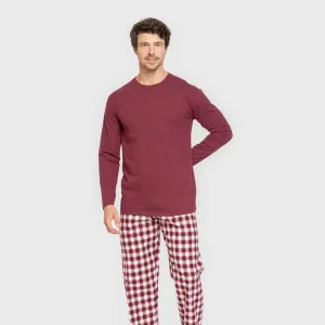 Pijama homem flanela Cuadro... 2
