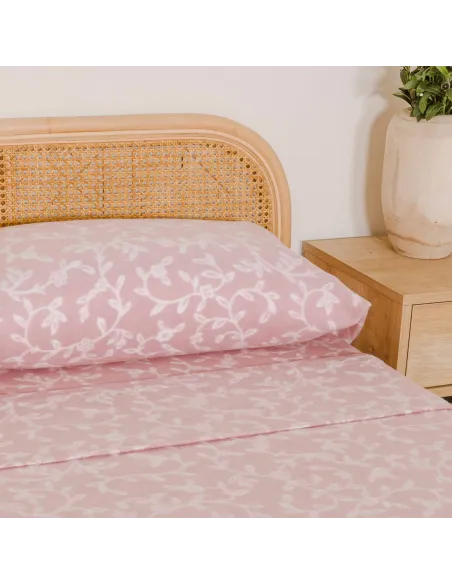 Jogo de lençóis térmicos Lacamia rosa lencois-termicos